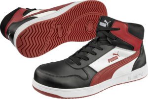 FRONTCOURT BLK/WHT/RED MID